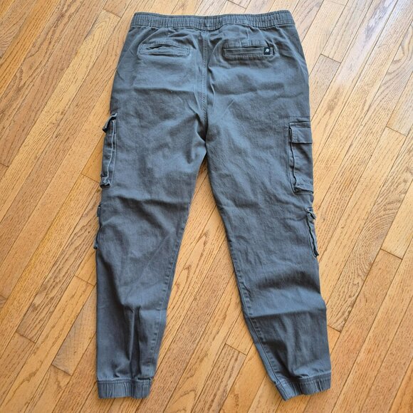 Aeropostale Utility Cargo Jogger Gray Large - Picture 5 of 12
